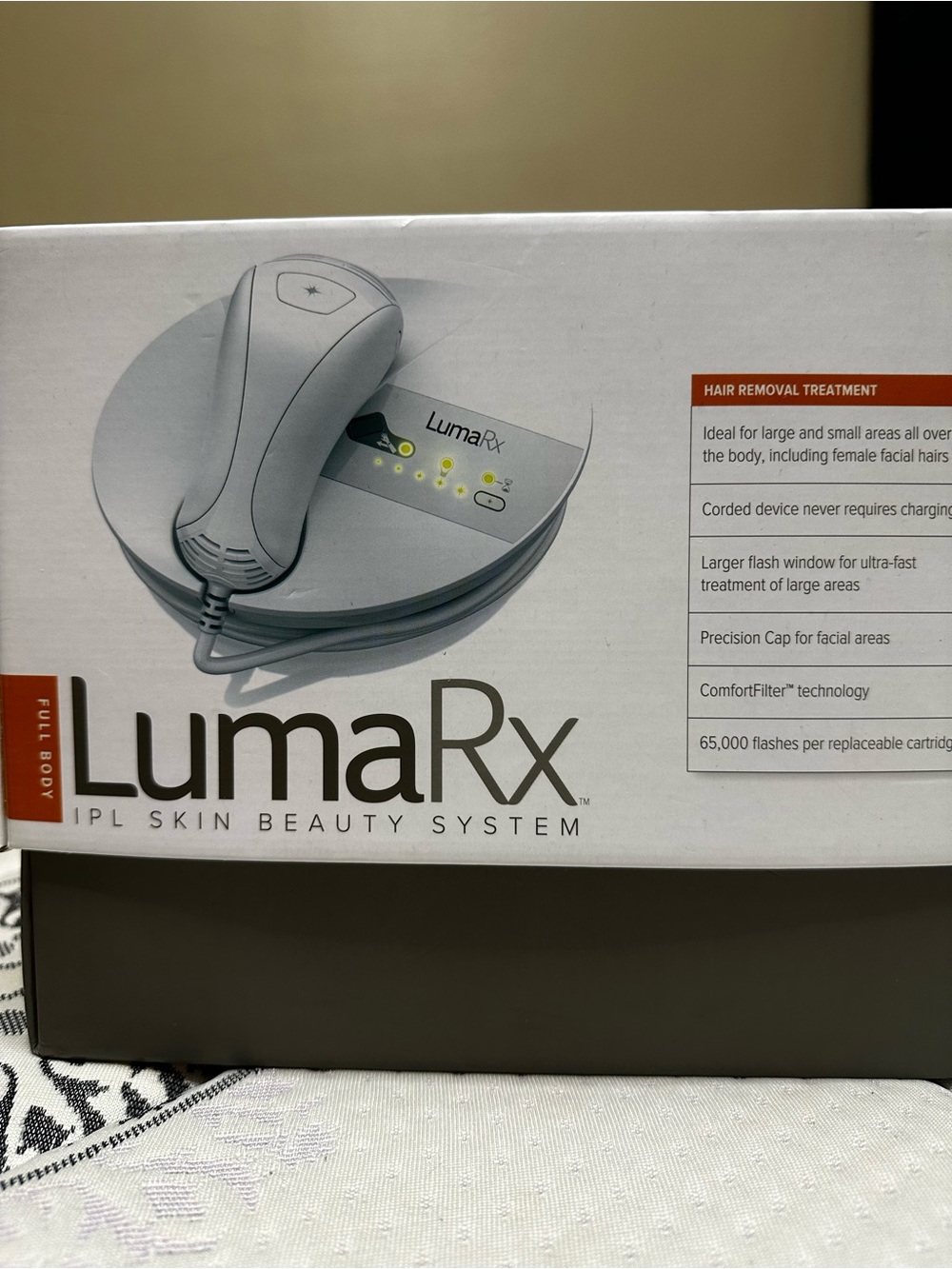 LumaRx IPL Skin Beauty System - White